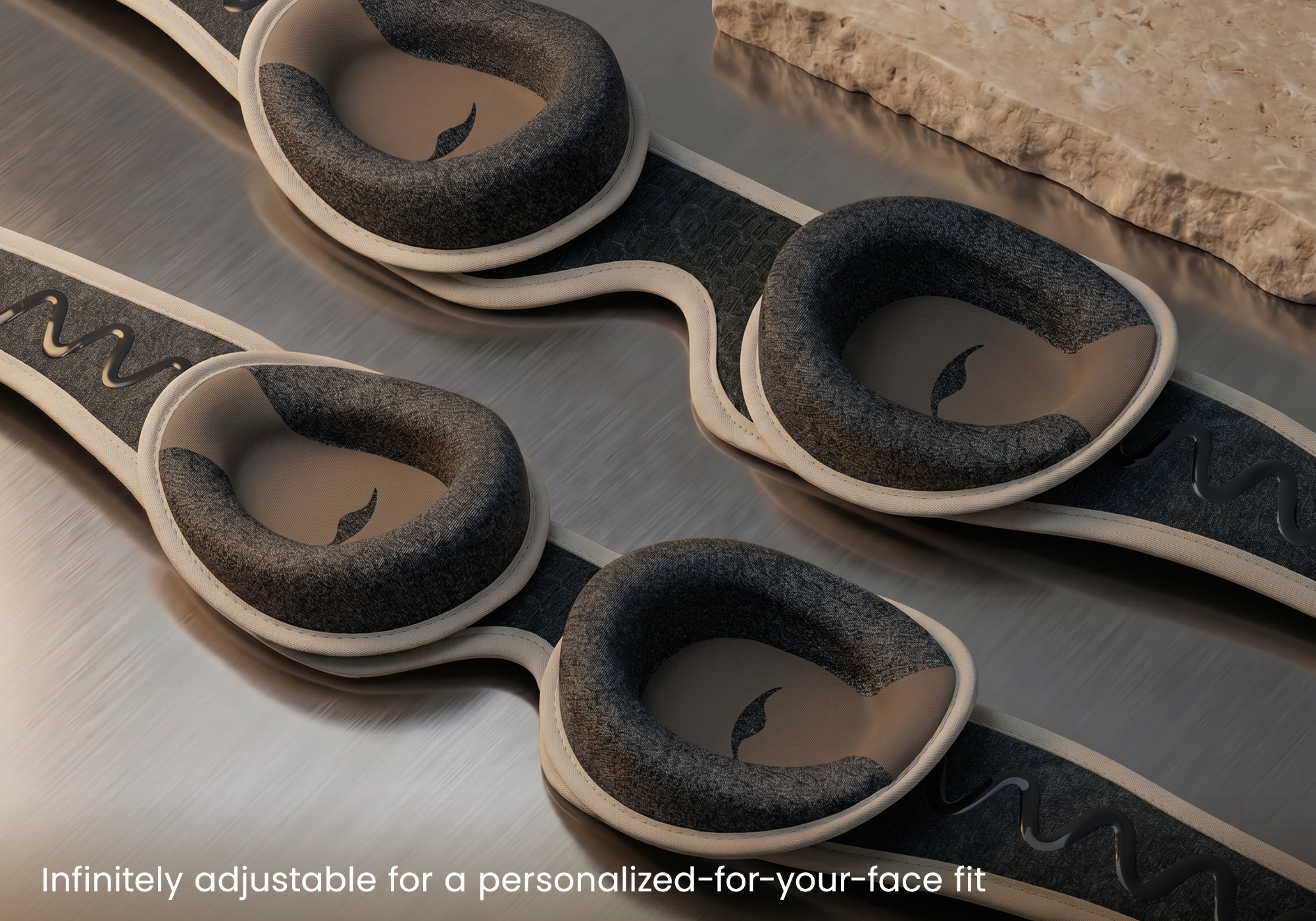 Manta PRO Sleep Mask - Tranquil Taupe image 10